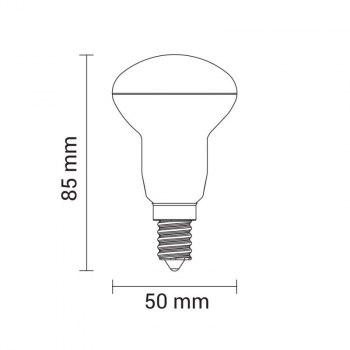 LED Reflektor E14 6W R50 Spot 230 Volt