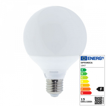 LED E27 15W Globe 230 Volt