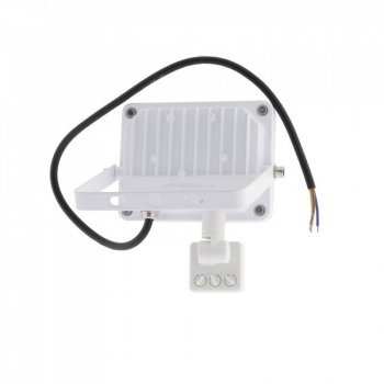 Led SMD Fluter weiß G2 10 Watt mit Bewegungsmelder kaltweiß