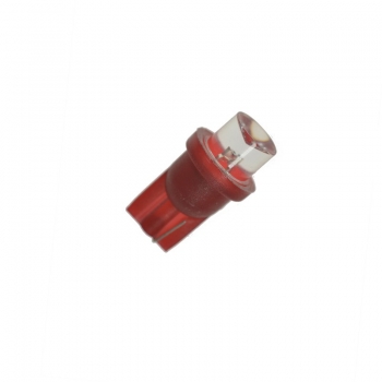 LED T10 12 VDC clear concave top 140° Angles