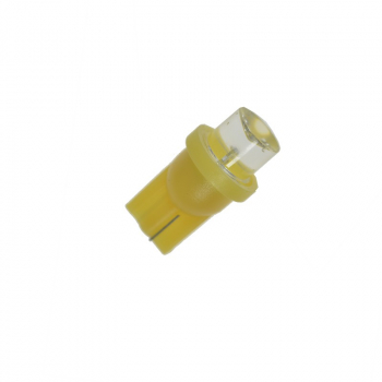 LED T10 12 VDC klare konkave Linse 140°