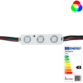 LED 12V SMD 3 5050 Modul 0,75W IP65 RGB SET