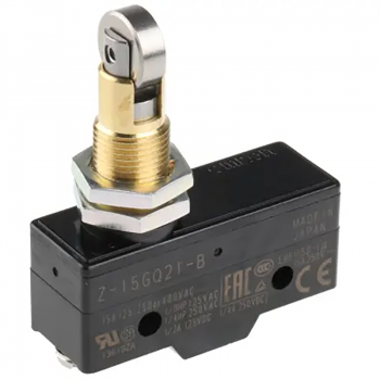Microswitch with roll
