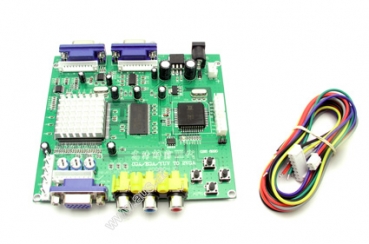 Video Converters - CGA/EGA/YUV to VGA HD-Converter PCB