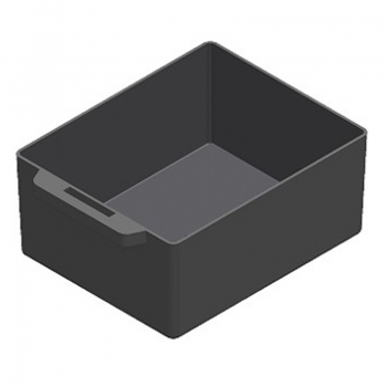 Plastic cashbox for machines 220x165x90 mm
