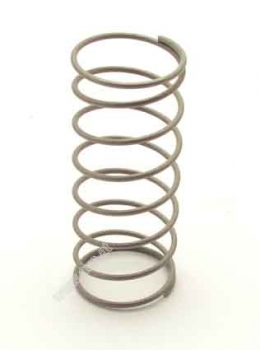 Spring retourn button for frontplate F1 and F6