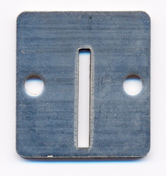 Entry Plate for 1.0 Euro for Frontplate