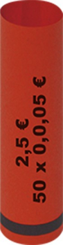 Coin sleeves for coin counting devices or for manual filling 80 pieces 50 x 0,01 Euro