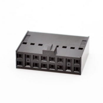 10 pcs socket housing 2x8 polig 2,54 mm