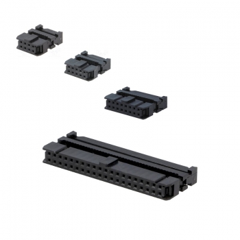 Plug IDC female for ribbon cable  1.27mm PIN:8-50