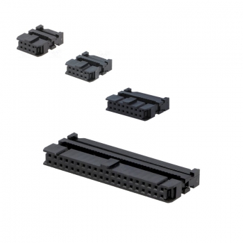 Stecker weiblich IDC für Flachbandkabel 1,27 mm 8-50 polig