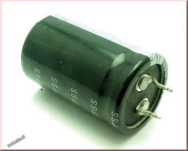 electrolytic capacitor 100µF 450 Volt