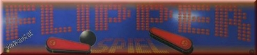 Werbeschild Flipper