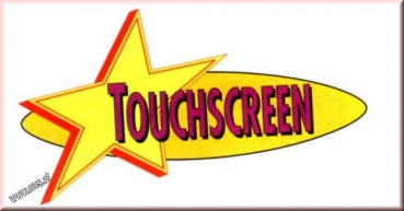 Werbeschild Touchscreen Super Color