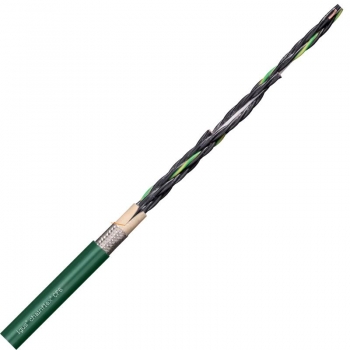 Kabel geschirmt 4x24AWG  PVC dunkelgrau 300V