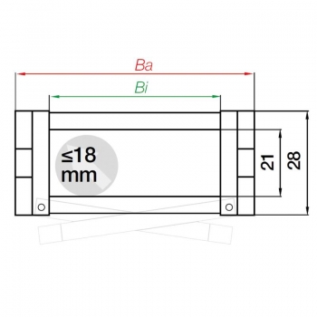 Ernergie Kette Igus®  Serie 1400