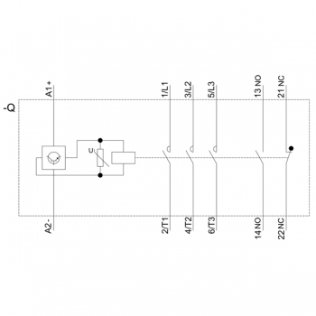 Siemens 3RT2046-1KB40 Leistungsschütz 3 Schließer 1000 V/AC