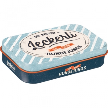 Pet treat box - for brave dog boys