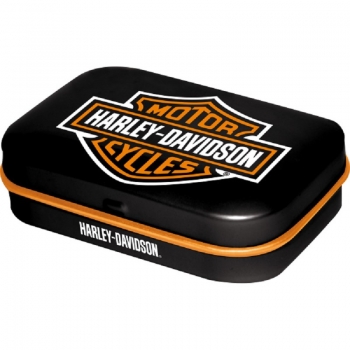 Mint box - Harley Davidson Logo black