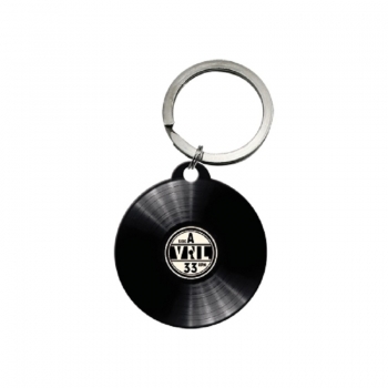 Key chains round d 4 cm - Vinyl plate