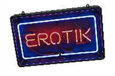 Neon sign Erotik