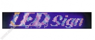 LED Ticker Display Outdoor 2940x545x70 red,blue,purple