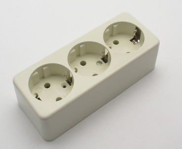 Netzverteilerstecker 3fach für Fbt.