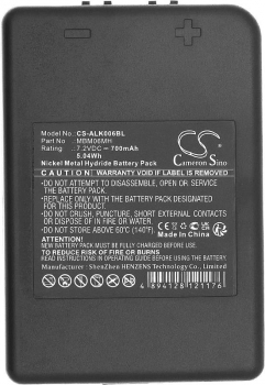 TCTK Akku 700mAh Kompatibel mit [Autec] E16 KTC E16 Sirio 42