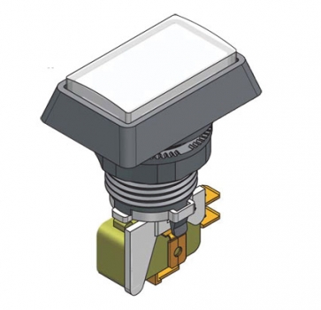 Leuchttaster rechteckig 51x31 mm