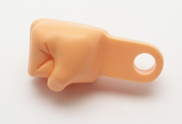 Molded fist right