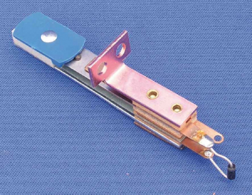Fix Target schmal rechteckig blau