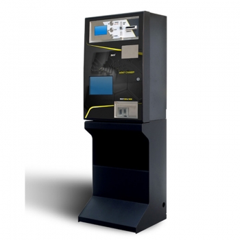 Münzwechselautomat Quadro 4000 wechselt Banknoten & Münzen in Münzen, Jeton und Banknoten