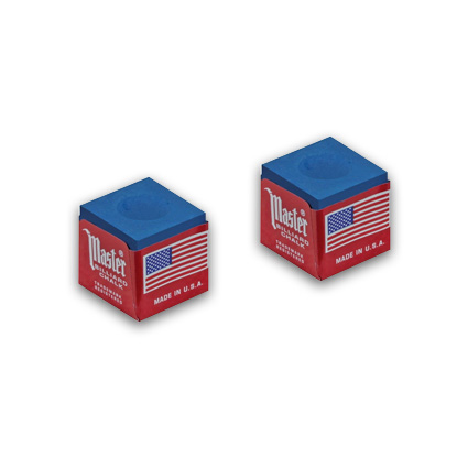 A.u.S. Onlineshop - Billiard Chalk Master blue 2 pcs.