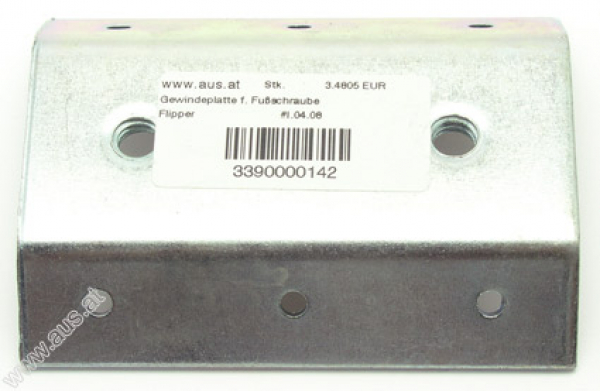 Gewindeplatte für Fußschraube, 50448