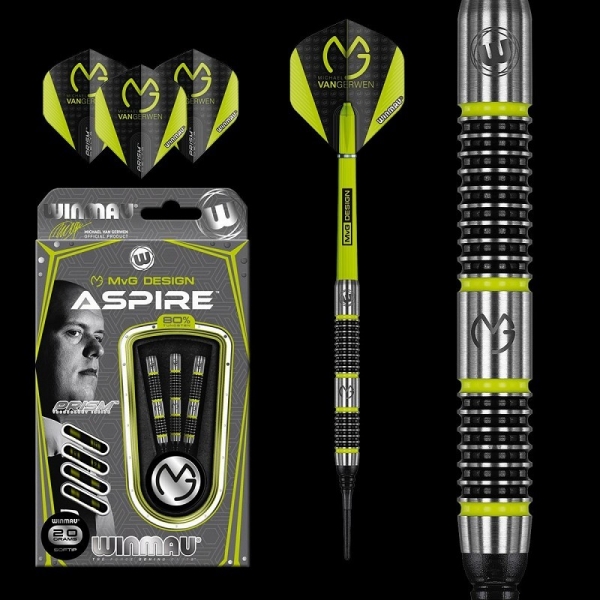 Dartset (3 Stk) Aspire MvG Michael van Gerwen