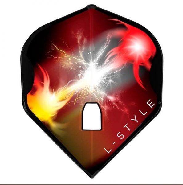 L-Style Flight Set (3 Stk) Standard Mensur Suljovic "FUSION" schwarz