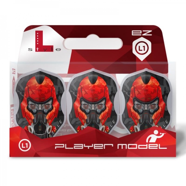 L-Style Flight Set (3 pcs) Standard Berry Van Peer v4 Type C  L1EZ Clear White