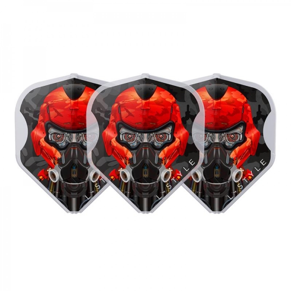 L-Style Flight Set (3 pcs) Standard Berry Van Peer v4 Type C  L1EZ Clear White