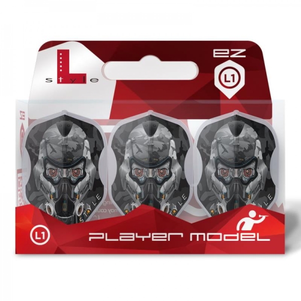 L-Style Flight Set (3 pcs) Standard Standard Berry Van Peer v4 Type D  L1EZ Clear White