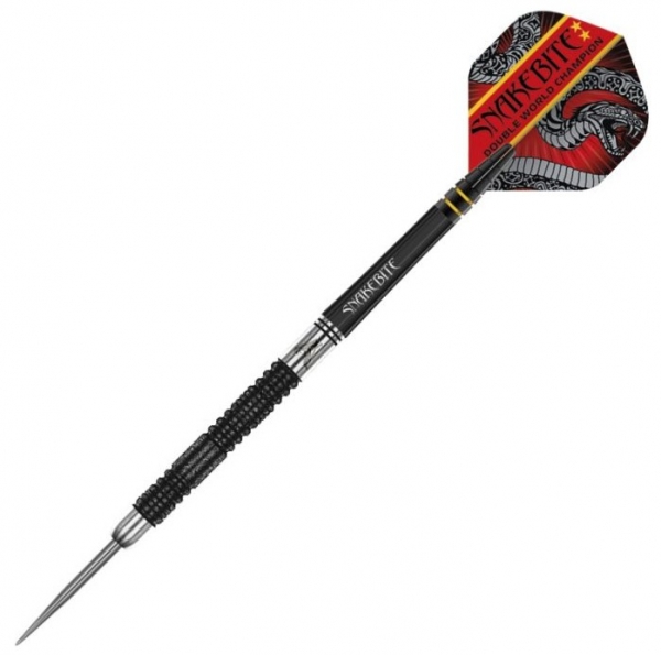 Steel Dartset (3 Stk) Peter Wright Snakebite Double World Champion Special Edition