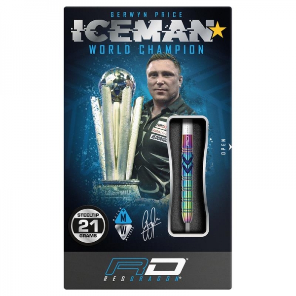 Steel Dartset Gerwyn Price "Iceman"  Firebird