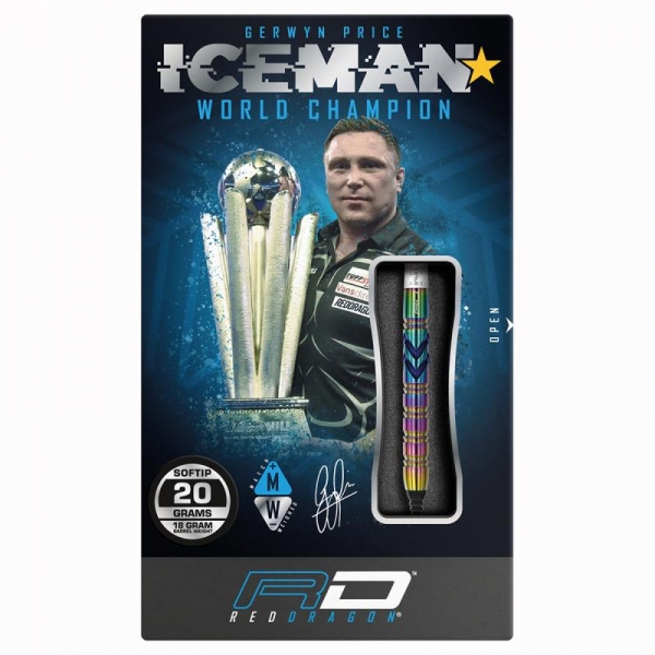 Soft Dartset (3 Stk) Gerwyn "Iceman" Ionic