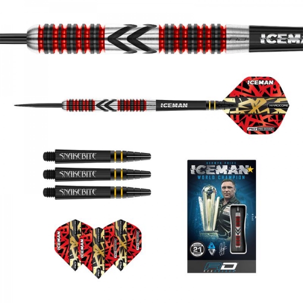 Steel Dartset Gerwyn Price "Iceman"  Firebird