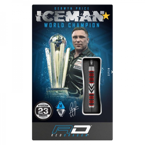 Steel Dartset Gerwyn Price "Iceman"  Firebird
