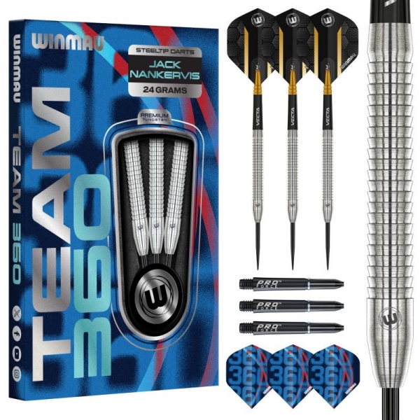 24g Steel Darts Jack Nankervis Team 360
