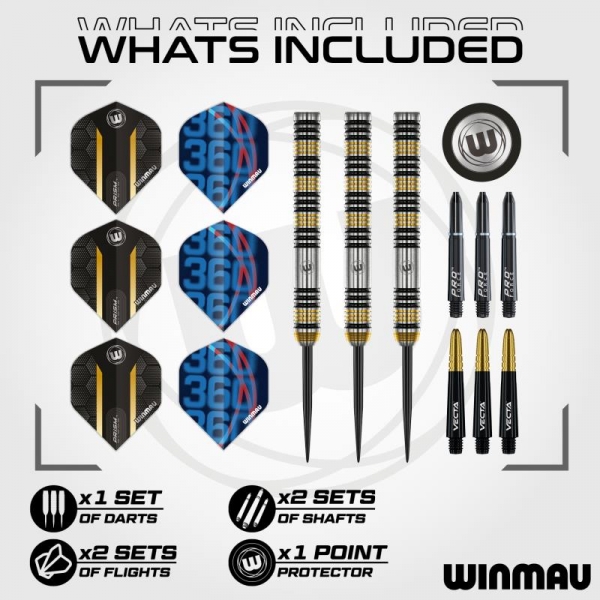 23g Steel Dartset Nicholai Bado Team 360