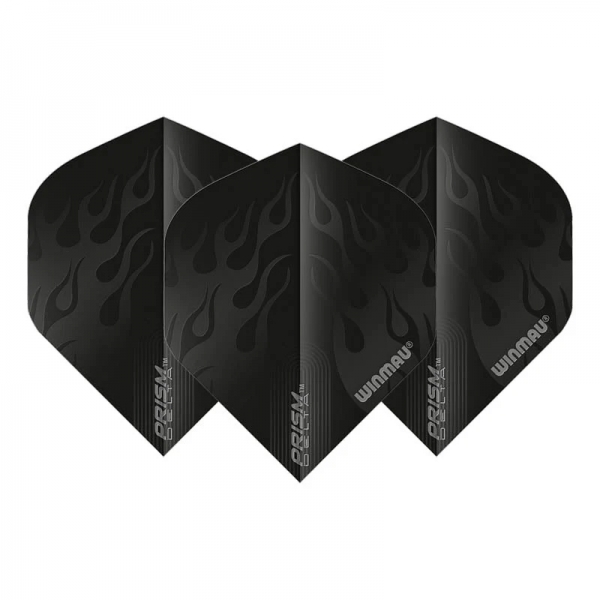 Flight Set Prism Delta Black Flames 02 Winmau