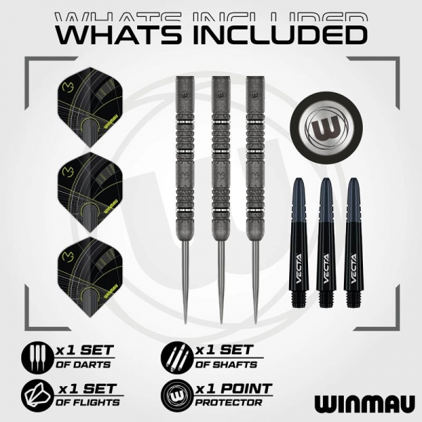 Steel Dartset (3 Stk) MvG Signatur Edition 90% Tungsten
