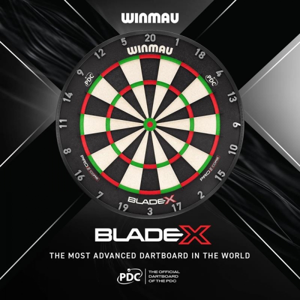Dartboard Winmau Blade X Offizielles PDC Dartscheibe
