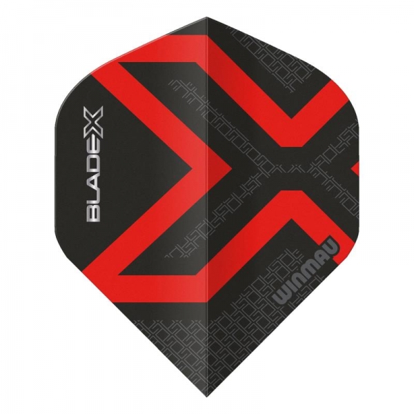 Flight Set Blade X - Prism Delta Metallic Schwarz & Rot
